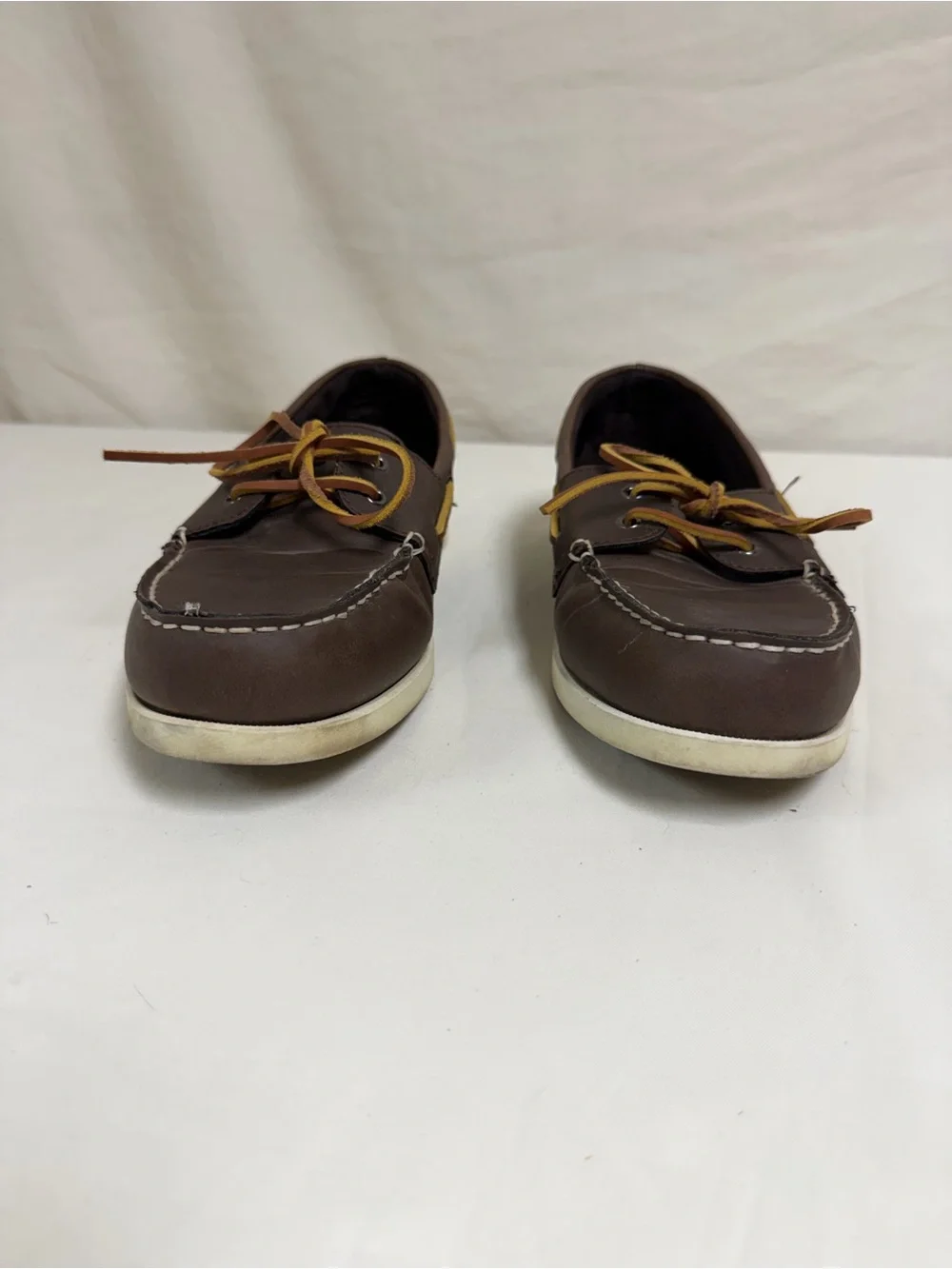 Sonoma Life Style Men’s Brown Boat Shoes Size 10.5M Great Condition